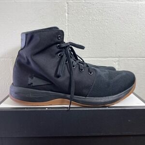 GORUCK Ballistic Trainer Mid Black Canvas Sneakers Lace up Men's Size 13 US